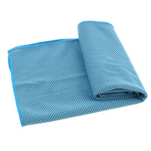 (Blue) Cooling Towel for Sports, Cool Fitness Towel suitable for Jogging, Running, Gym, Yoga or any sporting activity