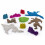 Spin Master Kinetic Sand Castle Containers 10-Colour Pack 5