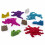 Spin Master Kinetic Sand Castle Containers 10-Colour Pack 4