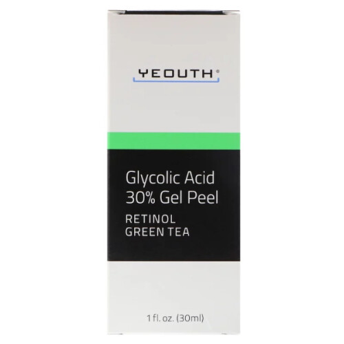 YEOUTH, 30% Γλυκολικό Οξύ Γελατόρευμα, 1 fl oz (30 ml)