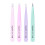 4pc Brushworks The Complete Combination Pastel Tweezer Set 1