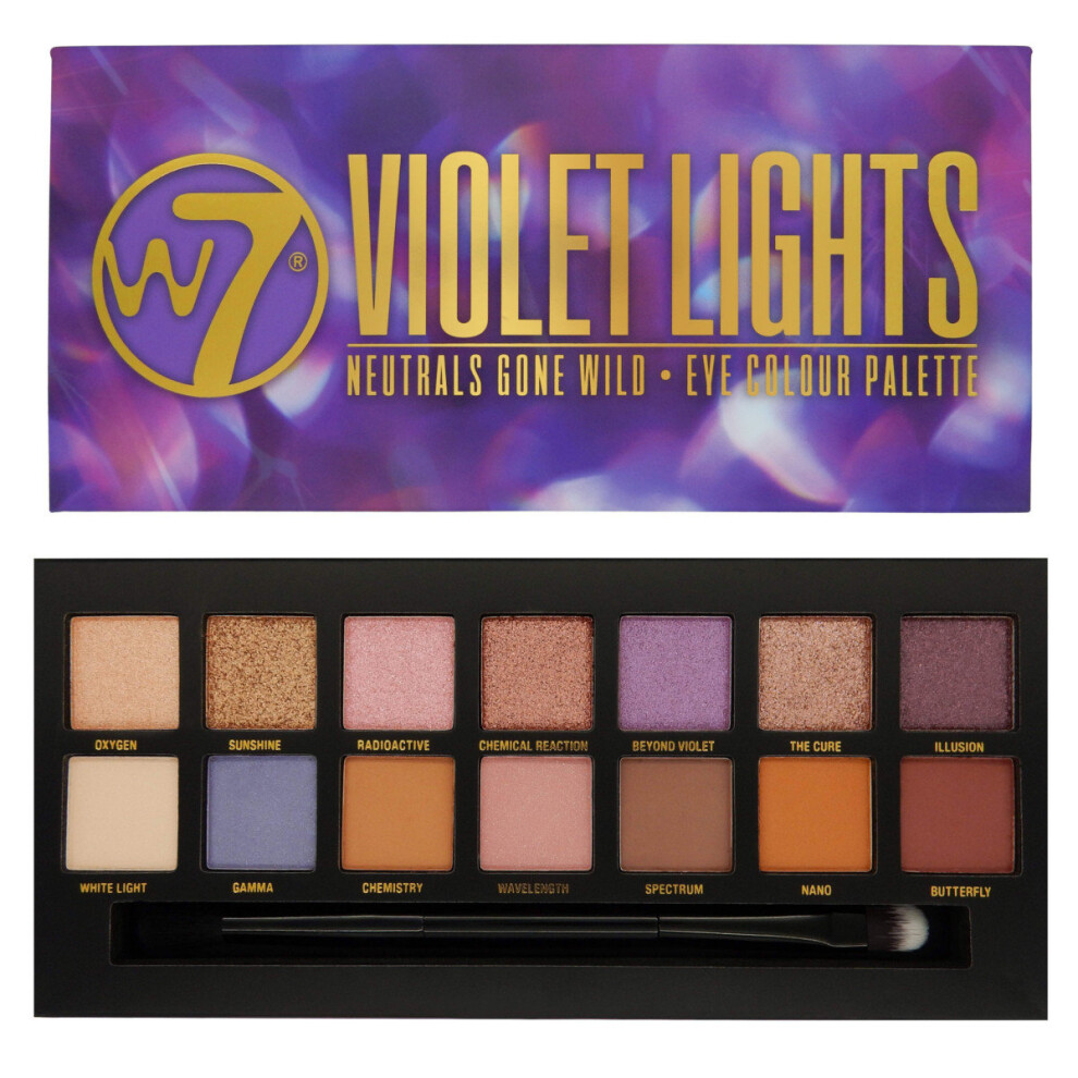 W7 Violet Lights Eyeshadow Palette