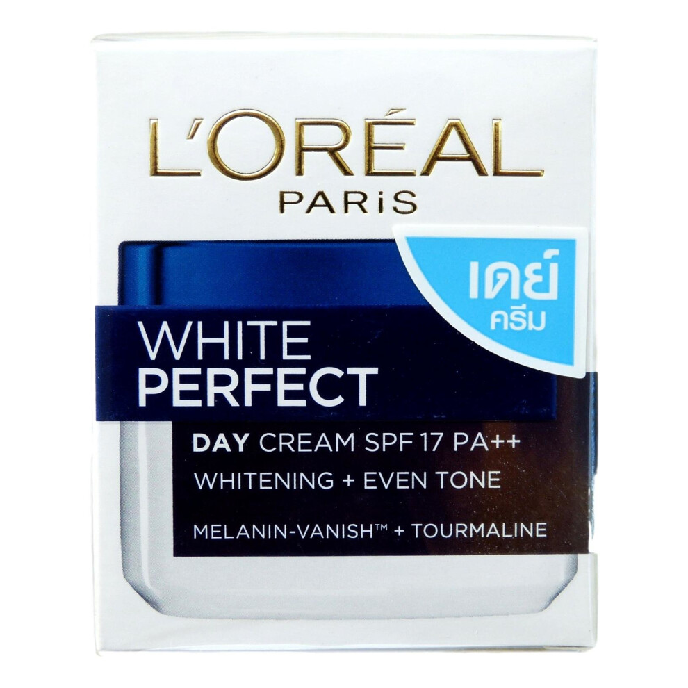 L'Oreal White Perfect Day Cream Tourmaline Skin Whitening SPF 17 50ml