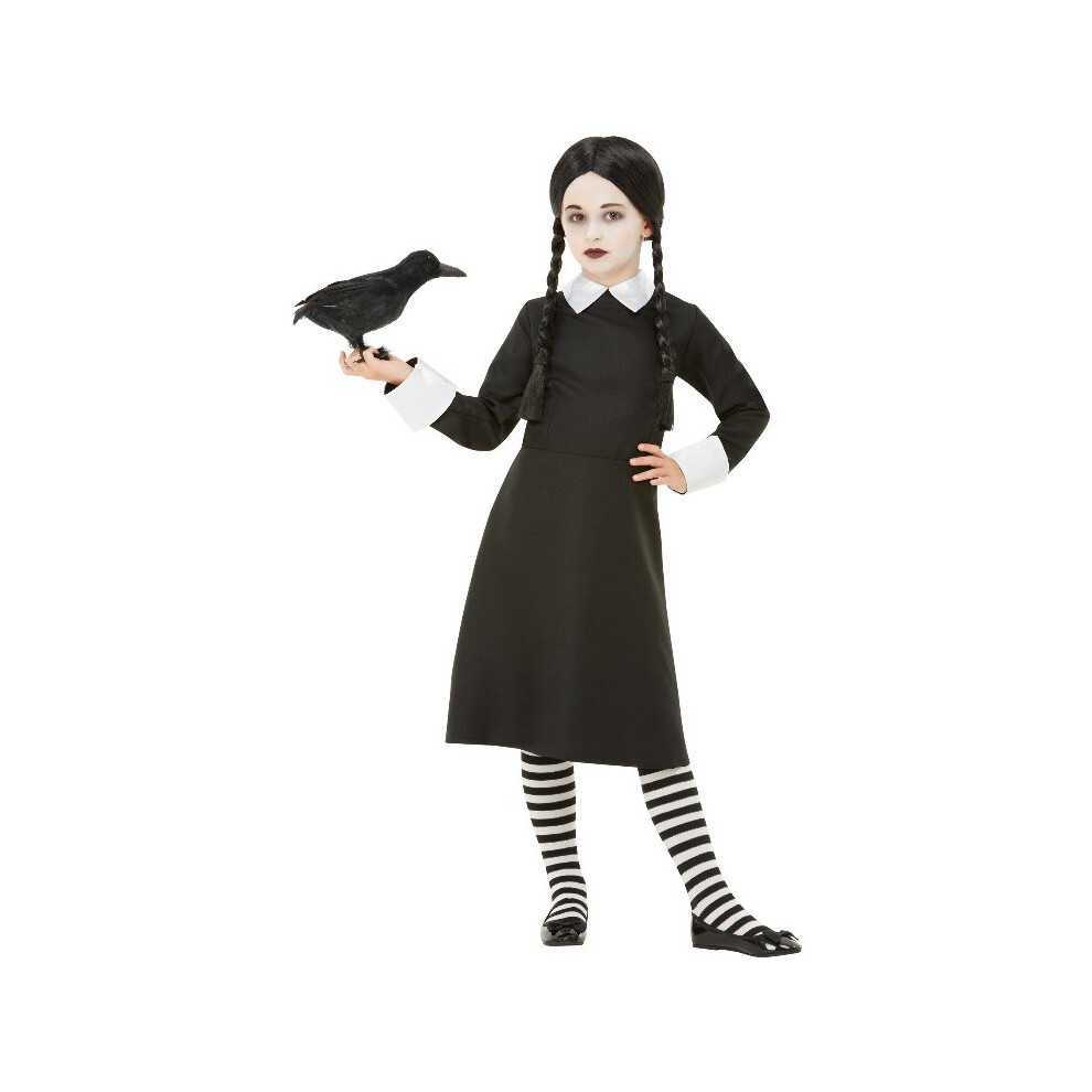 Smiffy's Girls Gothic Schoolgirl Costume Age 4-6 Multicoloured