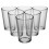 URBN Living (The Loop) 6x Drinking Cup Water Lemonade Glasses Tumbler Set 1