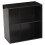 URBN Living (Black, With Black Door) 2-Tier Wooden Storage Cupboard 4