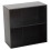 URBN Living (Black, With Black Door) 2-Tier Wooden Storage Cupboard 2