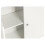URBN Living (White, With White Door) 2-Tier Wooden Storage Cupboard 7