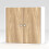 URBN Living (White, With Oak Door) 2-Tier Wooden Storage Cupboard 1