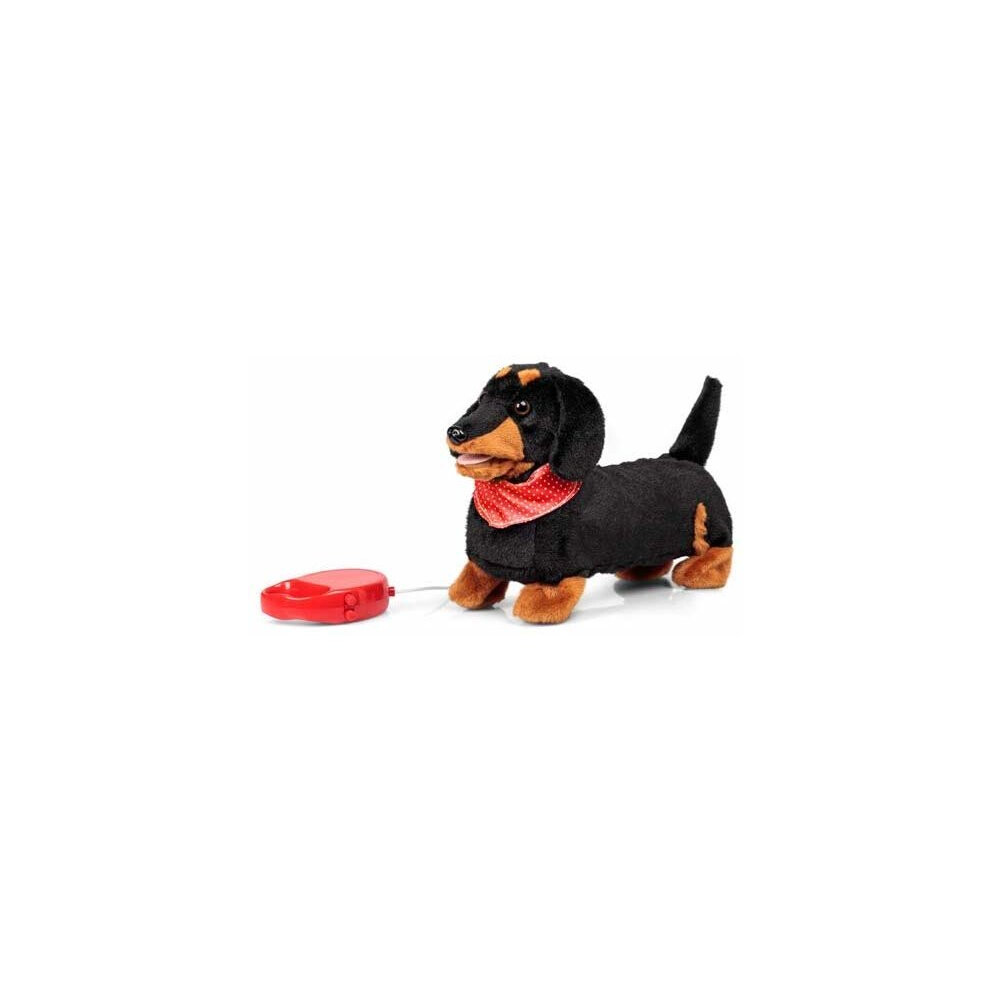 Animigos Scampering Sausage Dog Animated Soft Toy - Remote-Controlled Walking Dachshund With Bark (Code 35988) - Board Game