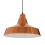 Premier Housewares Brinn Pendant Light Metal Copper Finish 2