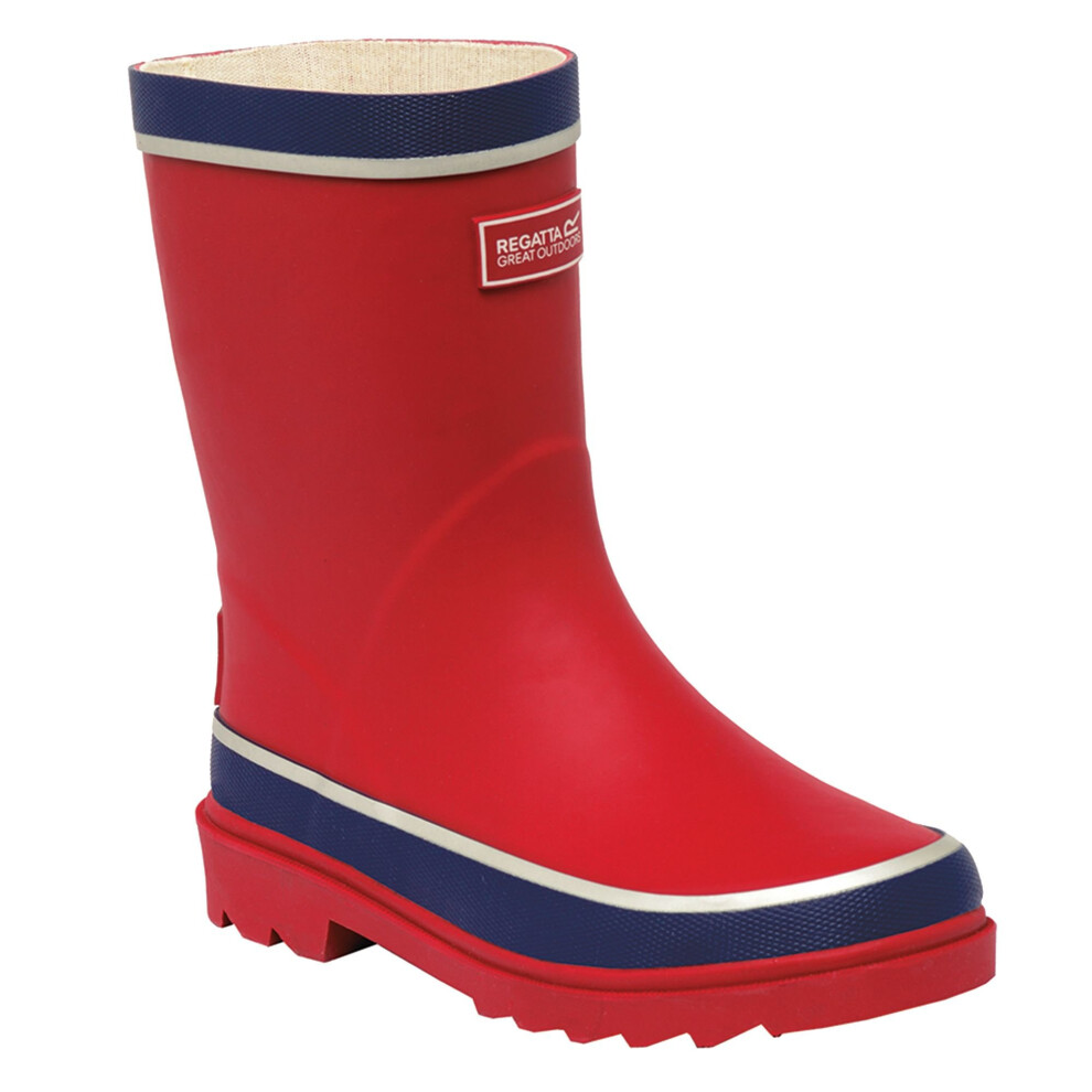 (UK 6, Senator/Prussian) Regatta Great Outdoors Childrens/Kids Foxfire Wellington Boots