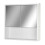 URBN Living (2 Half Doors) White Wooden Wall Mounted Mirror Bathroom Cabinet 2