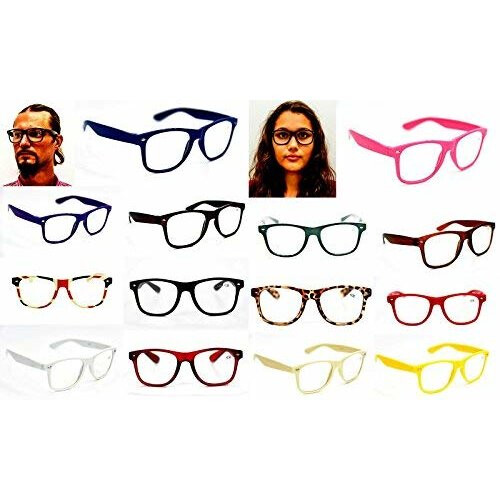 TN49 Classic Retro Oversized Style Fashion Reading Glasses 0.5 up to 4.0 Available In 24 Colours on OnBuy