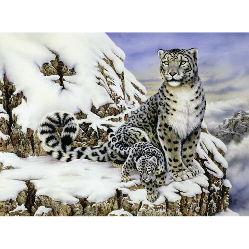 Junior Large Paint By Number Kit 15.25"X11.25"-Alpine Royalty