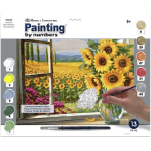 Paint By Number Kit 15.375"X11.25"-Harvest Time