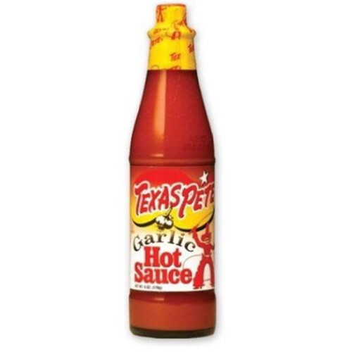 Texas Pete 216401 Garlic Hot Sauce, 6 oz - Pack of 12