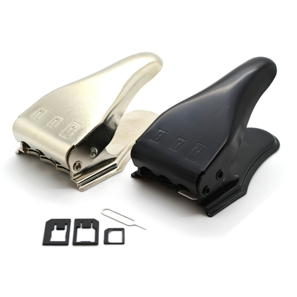 New Model 3 iN 1 Micro & Nano Sim Cutter For iPhone 4s,5,5s iPad Samsung Nokia