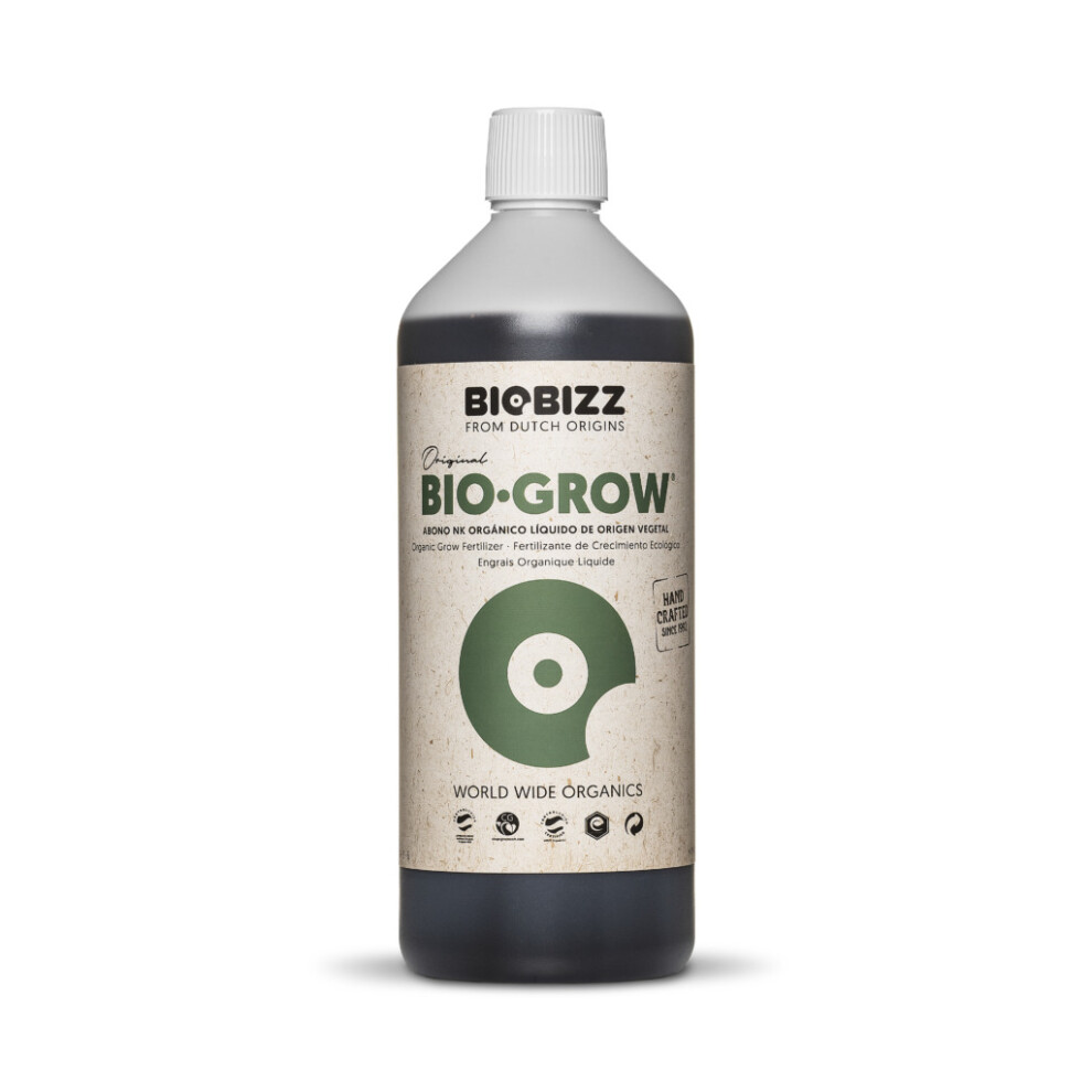 BIOBIZZ BIO GROW 100% ORGANIC FERTILIZER 1L