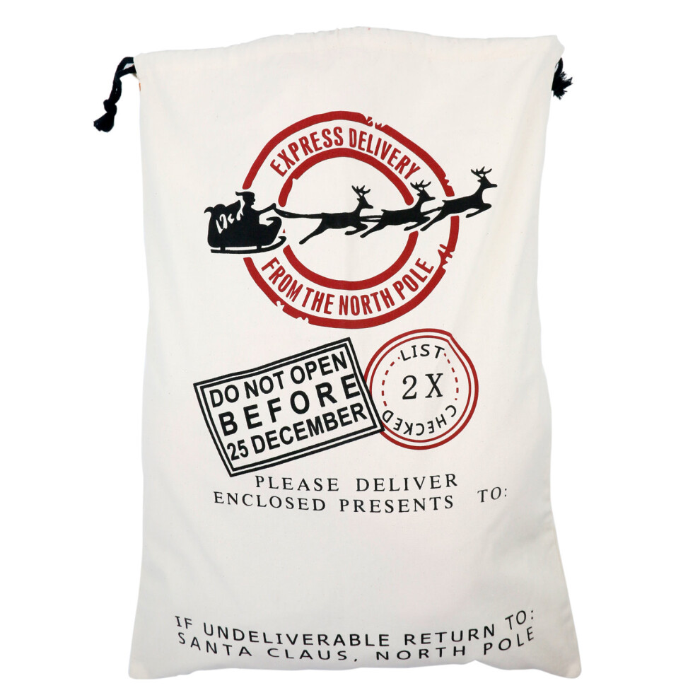 TRIXES Santa Sack Father Christmas Presents Delivery Bag