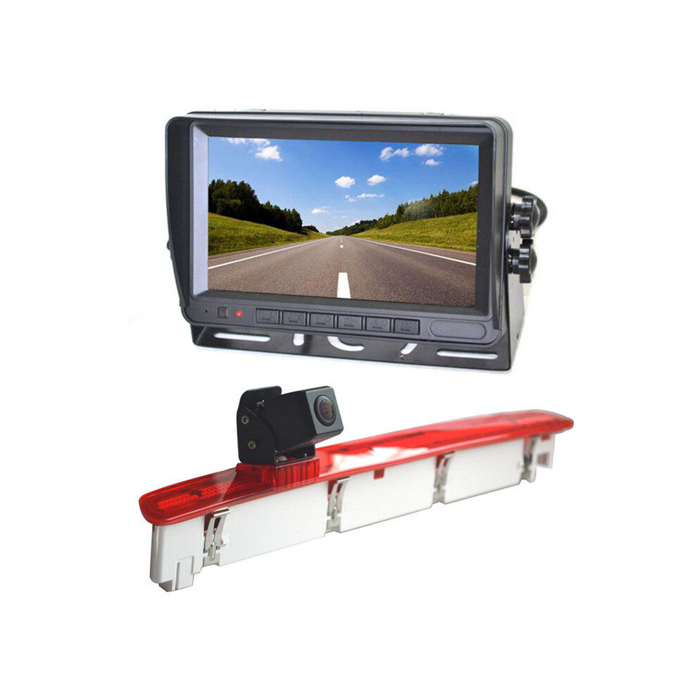 Vardsafe Vs588m Brake Reversing Camera & 7 Inch Rear View Monitor For Volkswagen Vw Transporter T6 Van Light 8414824279948