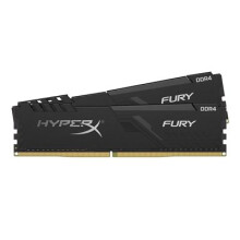 Kingston Hyperx 16Gb Fury Black Heatsink 2 X 8Gb Ddr4 3200Mhz Dimm System M HX432C16FB3K2/16 - Refurbished