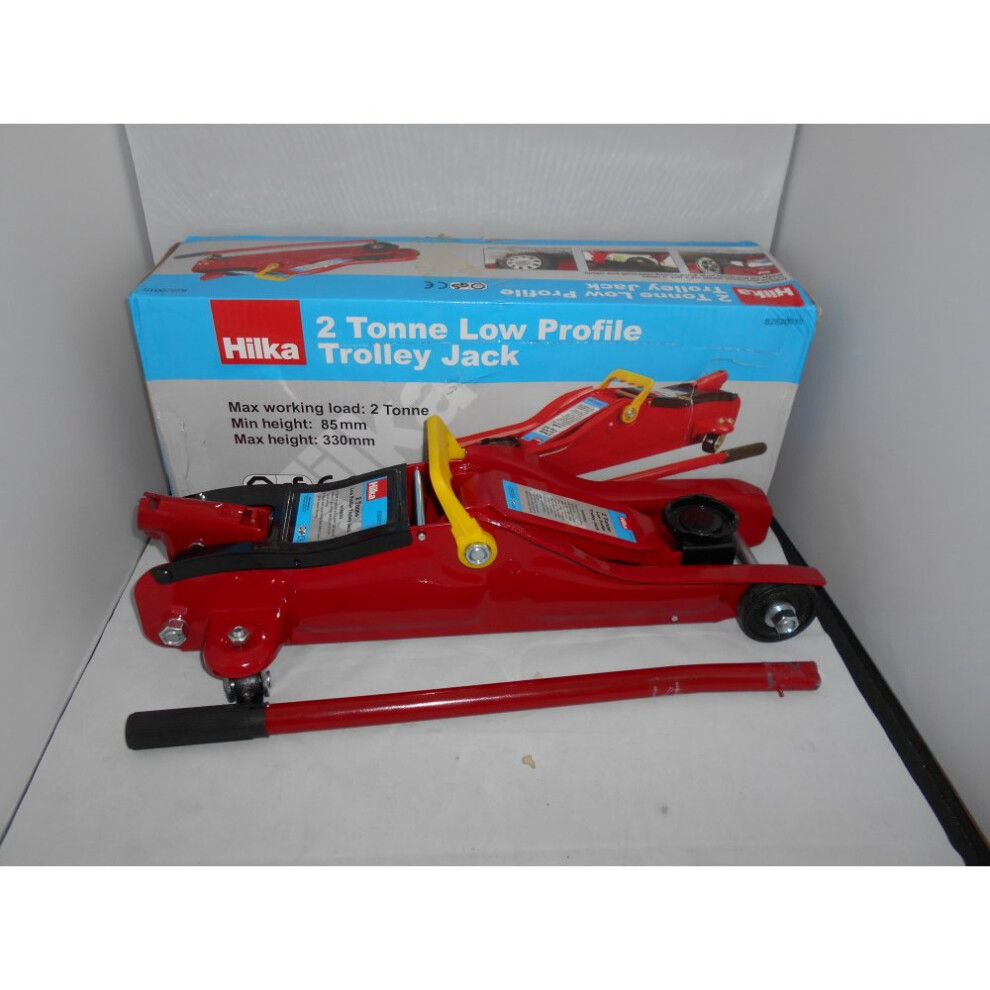 Hilka 82820010 2 Tonne Low Profile Trolley Jack