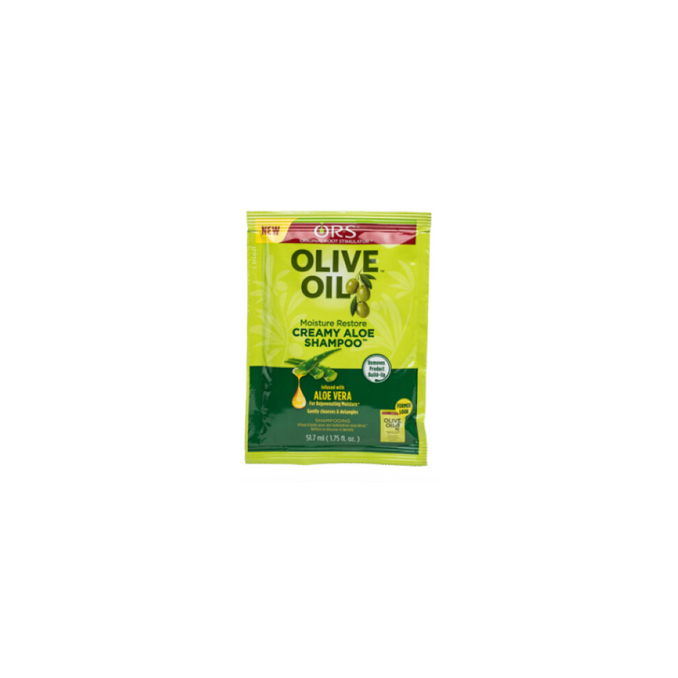 Organic Root Stimulator Ors Olive Oil Creamy Aloe Shampoo Satchet 51Ml