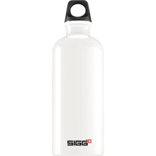 Bottiglia - SIGG - TRAVELLER 0,6L - Alluminio puro - 100% riciclabile - Bianco