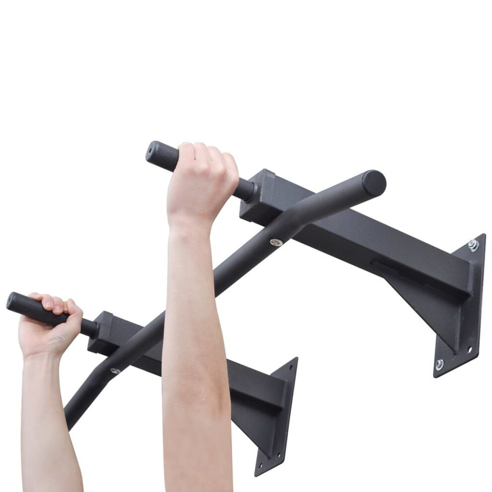 vidaXL Chinning Bar Push-Up Pull-Up Gym Body Strength Training Equipment 90 kg