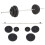VidaXL 9pc VidaXL 30kg Barbell Set 1