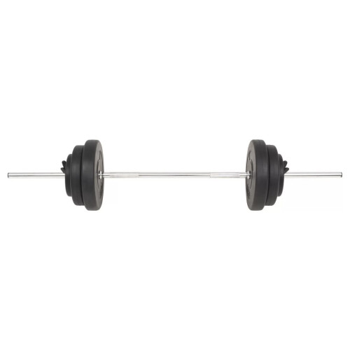 VidaXL 9pc VidaXL 30kg Barbell Set 2