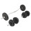 VidaXL VidaXL Barbell & Dumbbell 30kg Weight Training Set 3