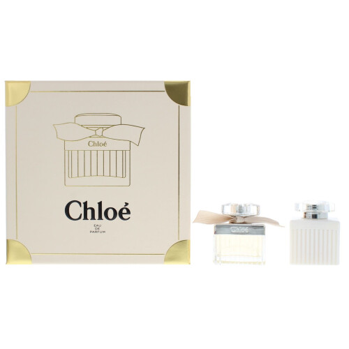 Chloe Chloe Eau de Parfum 50ml & Body Lotion 100ml Gift Set For Her