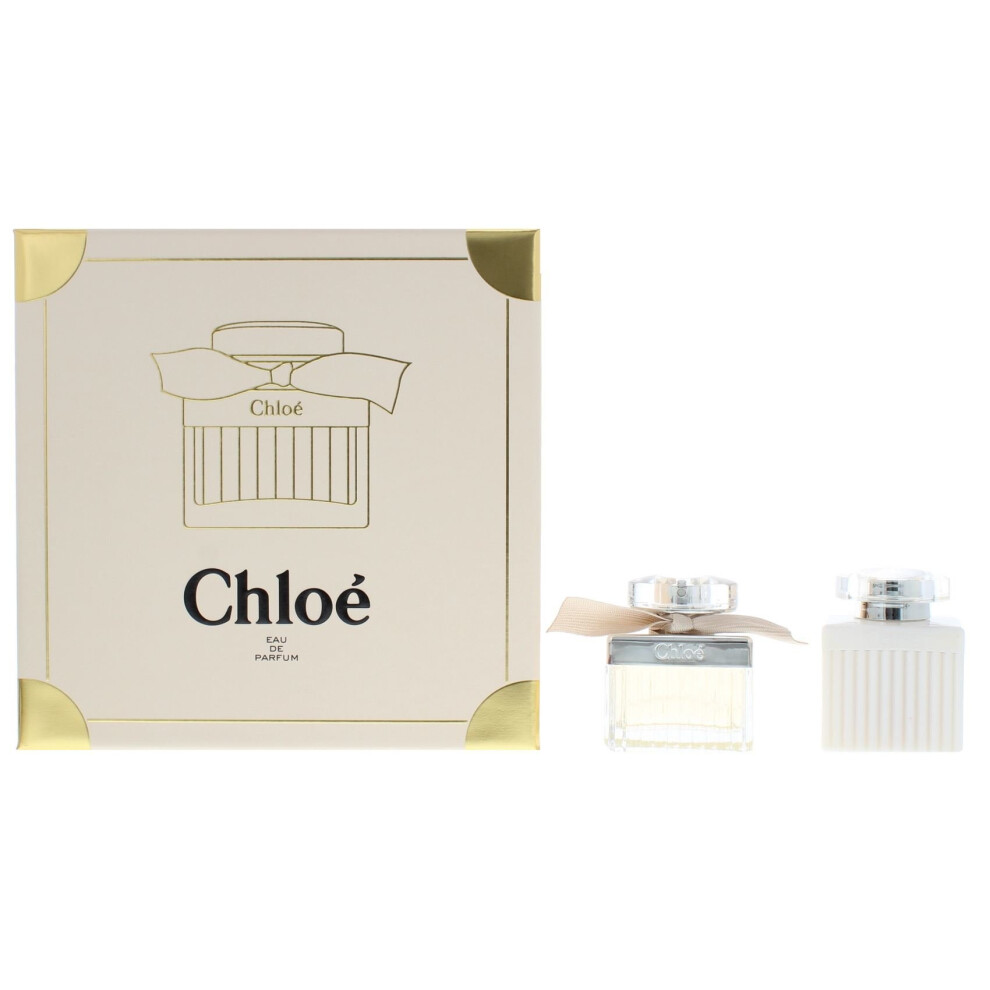 Chloe Eau de Parfum 50ml & Body Lotion 100ml Gift Set For Her