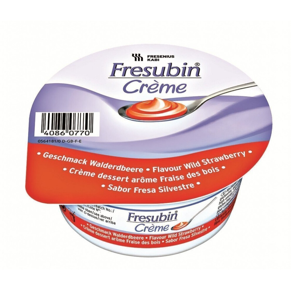 Paediasure Fresubin Creme Dessert 2Kcal Strawberry ( 4X125g)