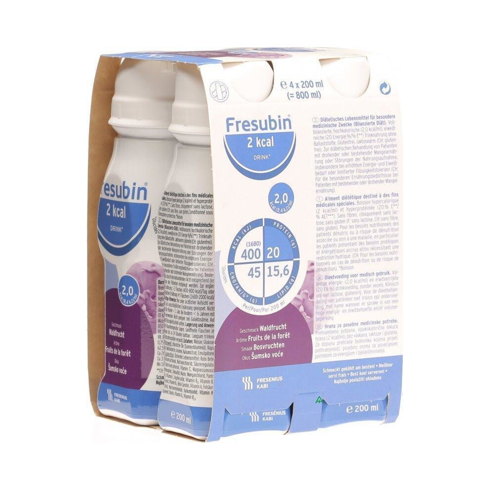 Fresenius Fresubin 2Kcal Fruits Of Forest (4 X 200Ml)