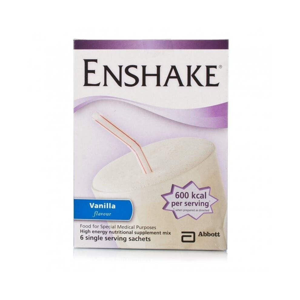 Enshake Sachets Vanilla (6 x 96.5g)