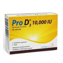 Pro D3 Vitamin D3 10000IU Capsules x 30