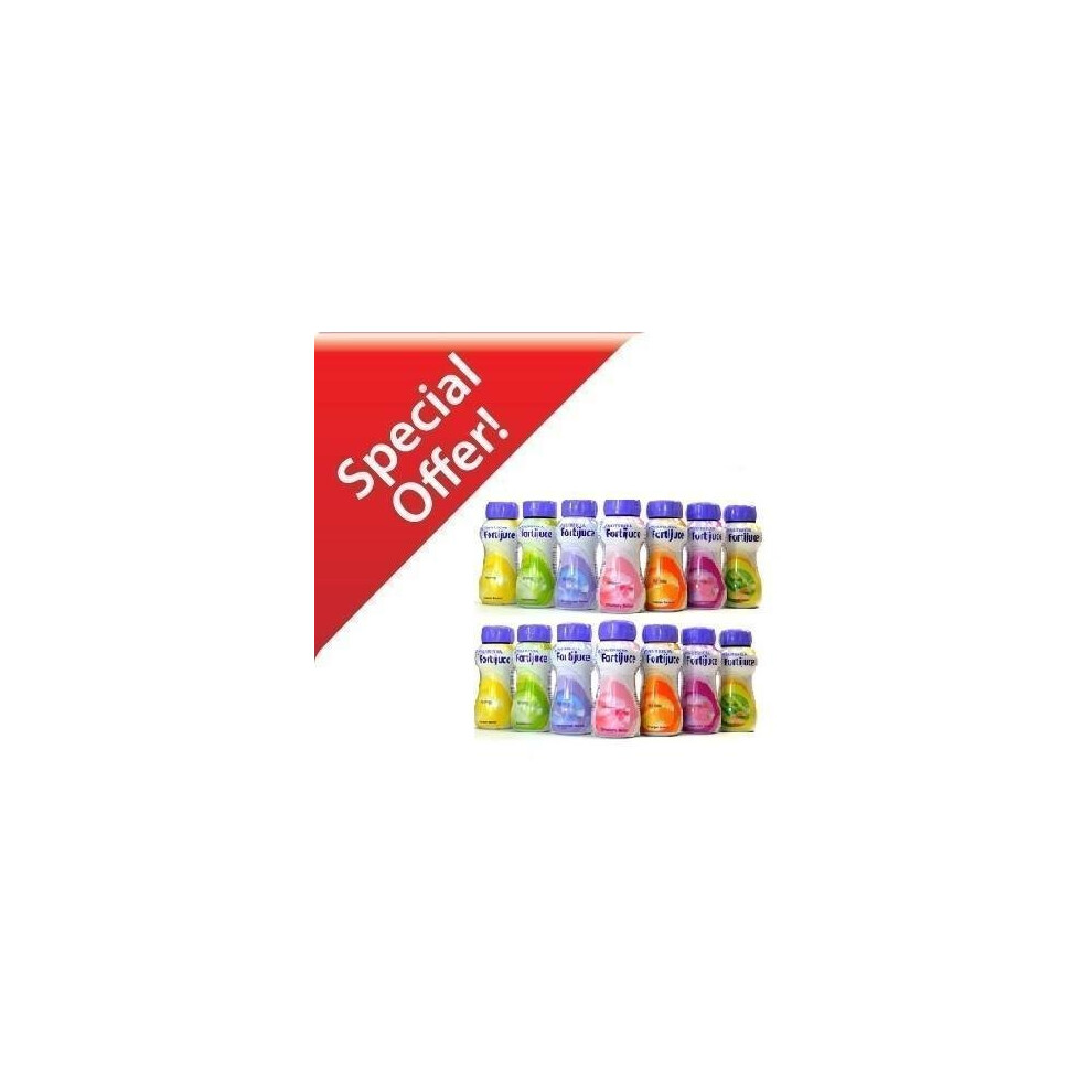 Fortijuce Assorted (14 Bottles) Bulk Buy Special Offer