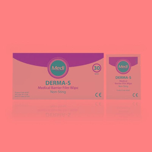 Medi Derma-S Non-Sting Barrier Wipes x 30