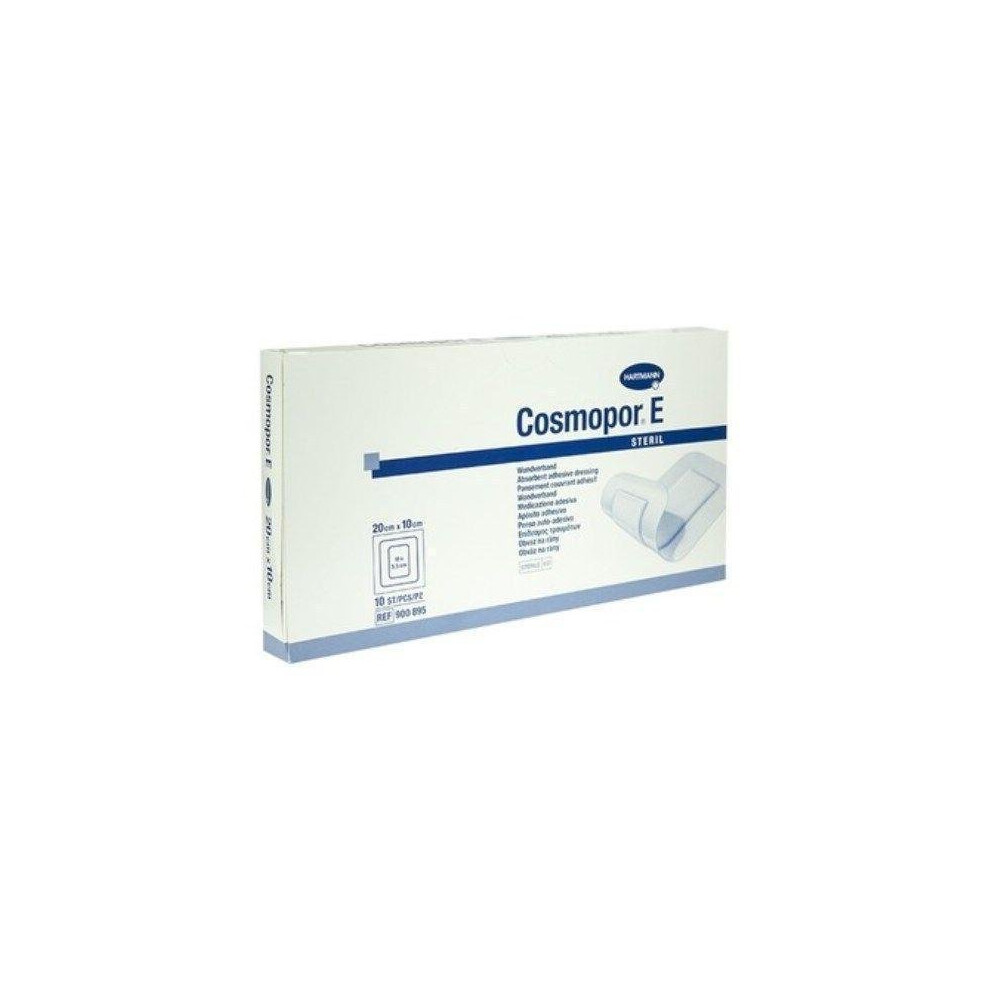 Hartmann Cosmopor E Sterile Adhesive Wound Dressings, 20 X 10 Cm, Pack Of 25 - For Surgical Wounds, Cuts & Burns