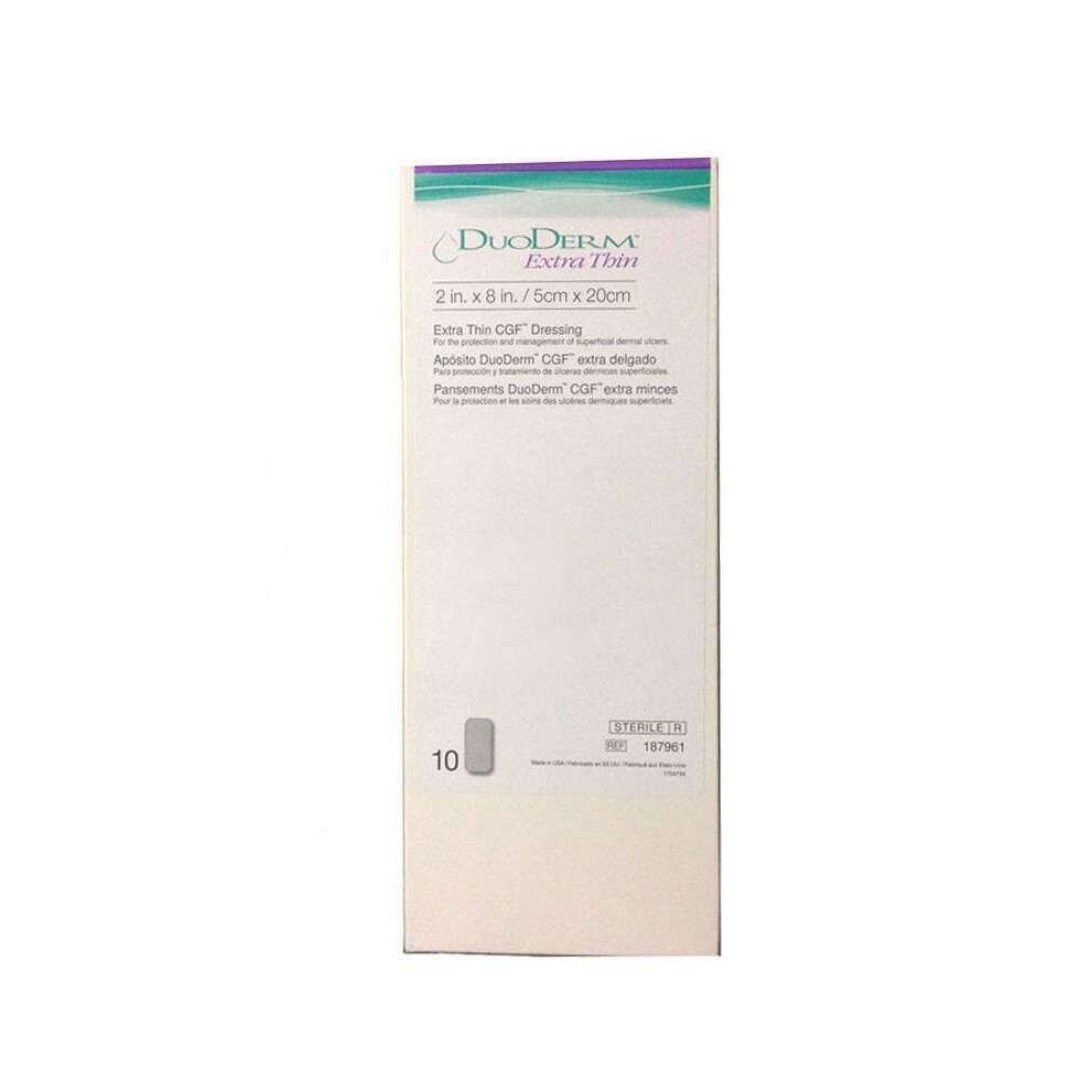 Duoderm Extra Thin Dressings  7.5 cm x 7.5cm x 5 Hydrocolloid S160