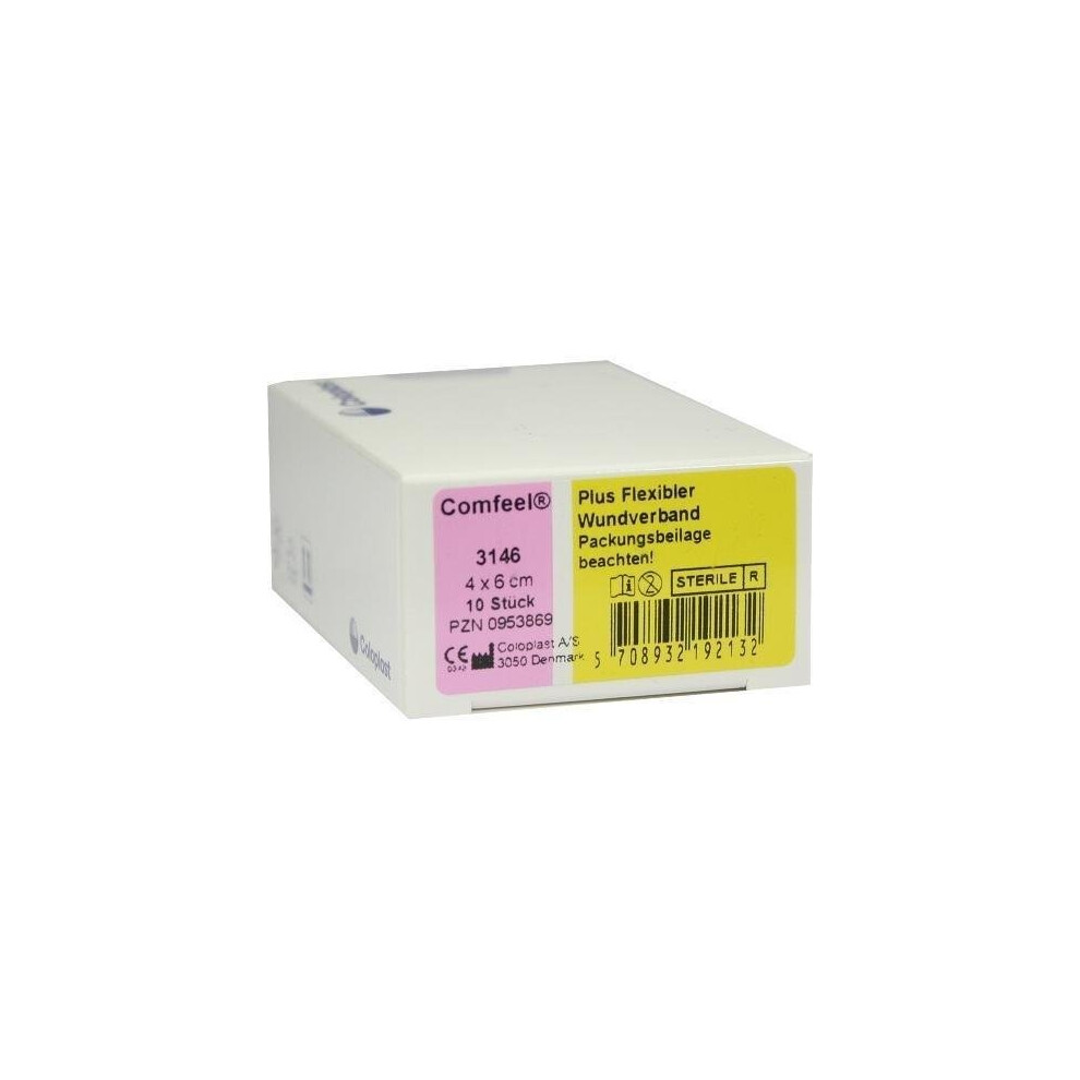 Comfeel Plus 3146 Flexible Bandages 4cm x 6 cm x 10