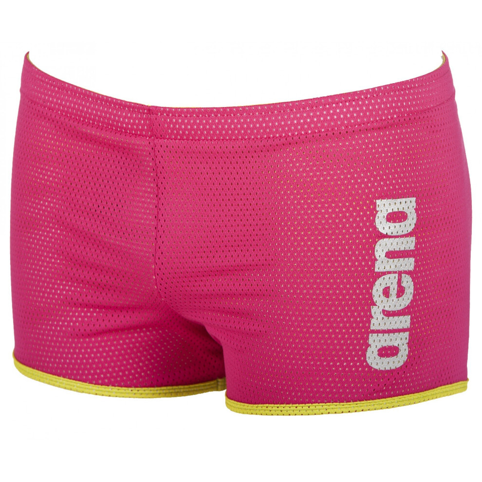 (M, Fuchsia) Women's Square Cut Drag Suit