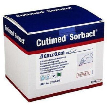BSN Cutimed Sorbact Swabs 4 cm x 6 cm (Pack of 5)