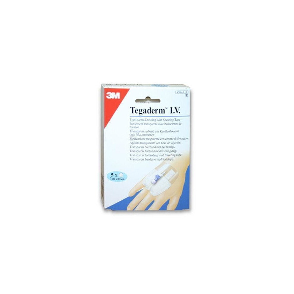 Tegaderm IV Transparent Peripheral Dressings 7cm x 8.5cm x 5
