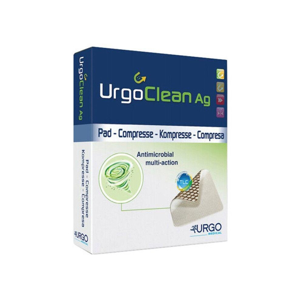 Urgoclean Dressing AG 10cm x 10cm x 10