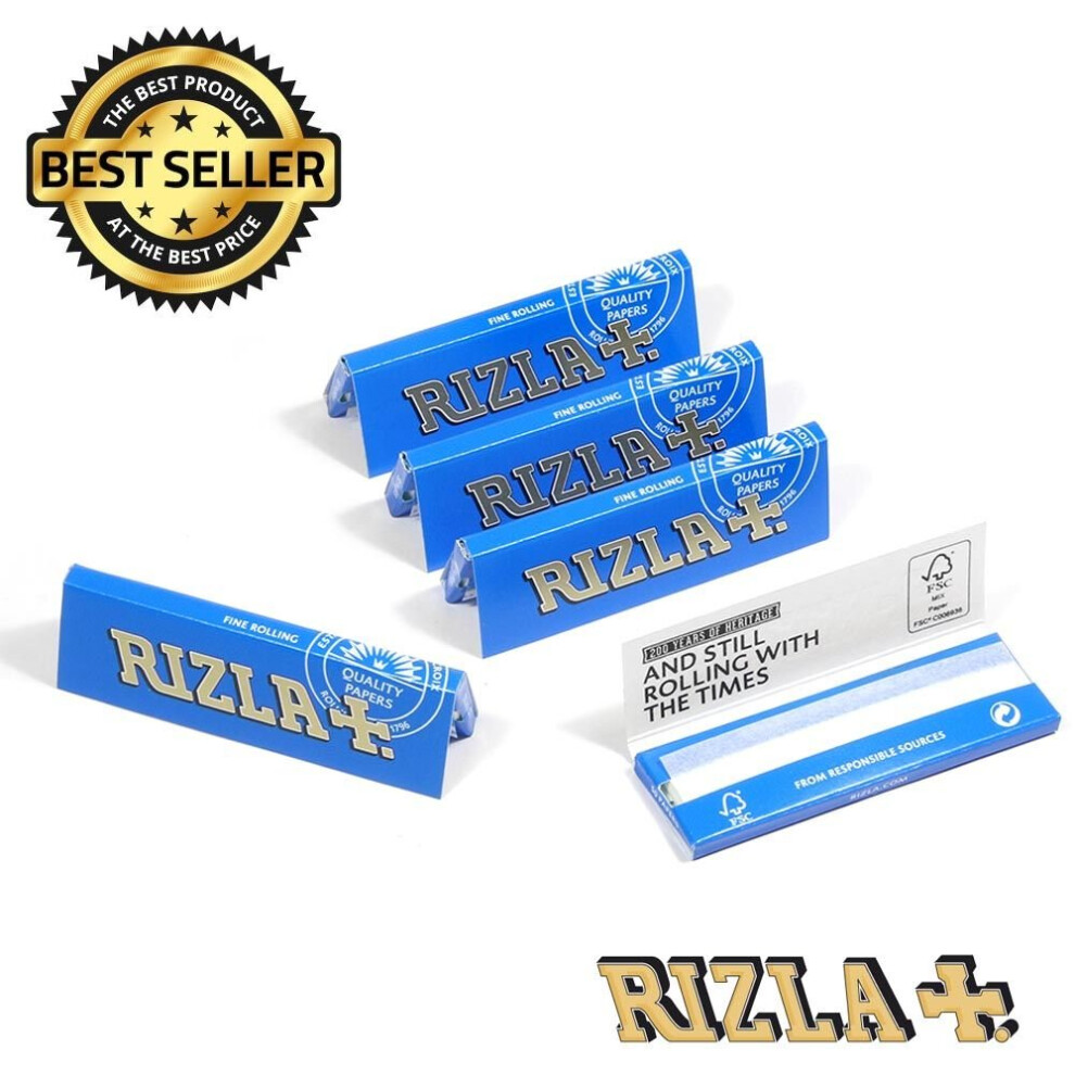 (20 x Booklets) Rizla Blue Cigarette Rolling Papers