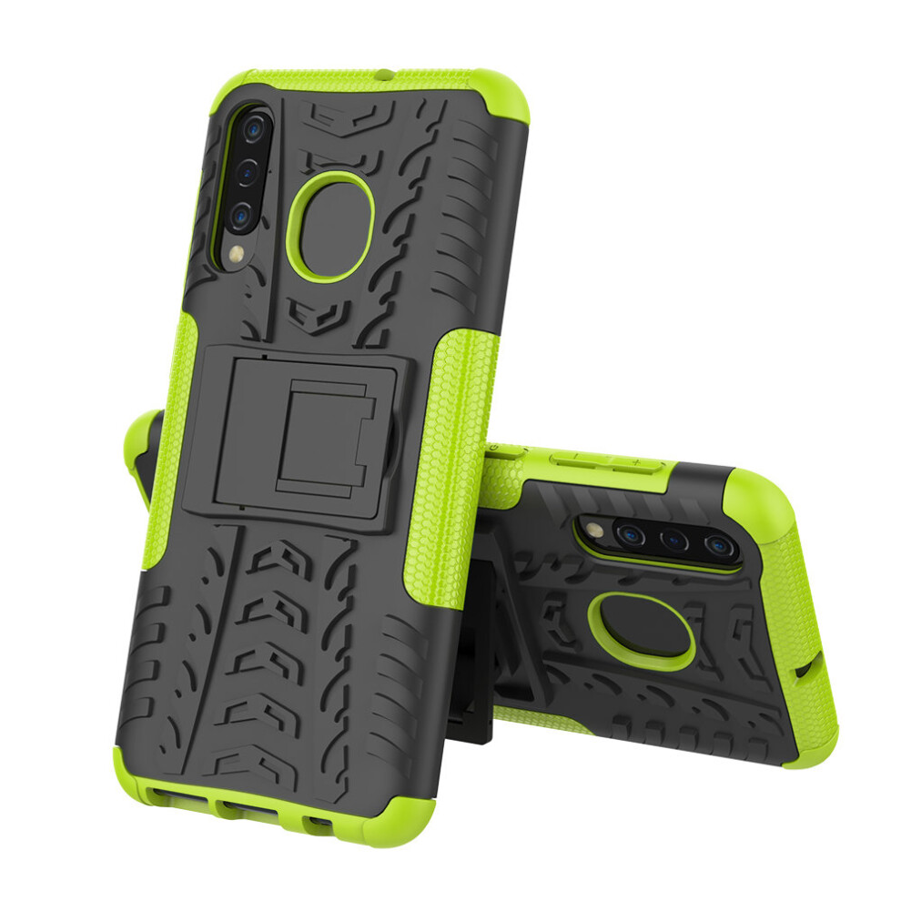 green--slim-armour-shockproof-case-cover-stand---lcd-guard-for-samsung-galaxy-a50